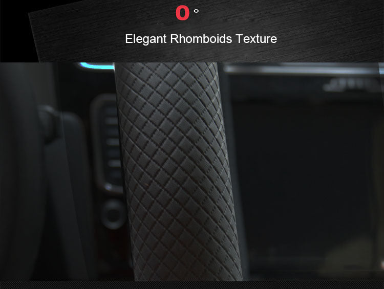 Universal Faux Leather Steering Wheel Cover