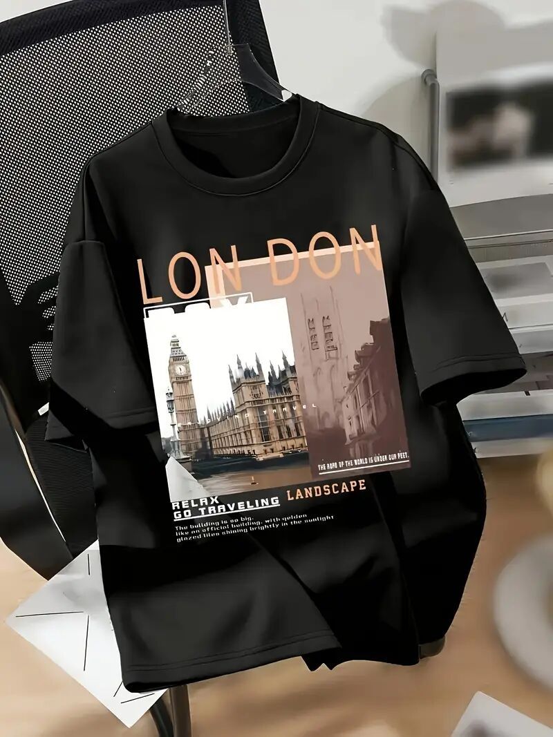 Men's Printed London Shirt