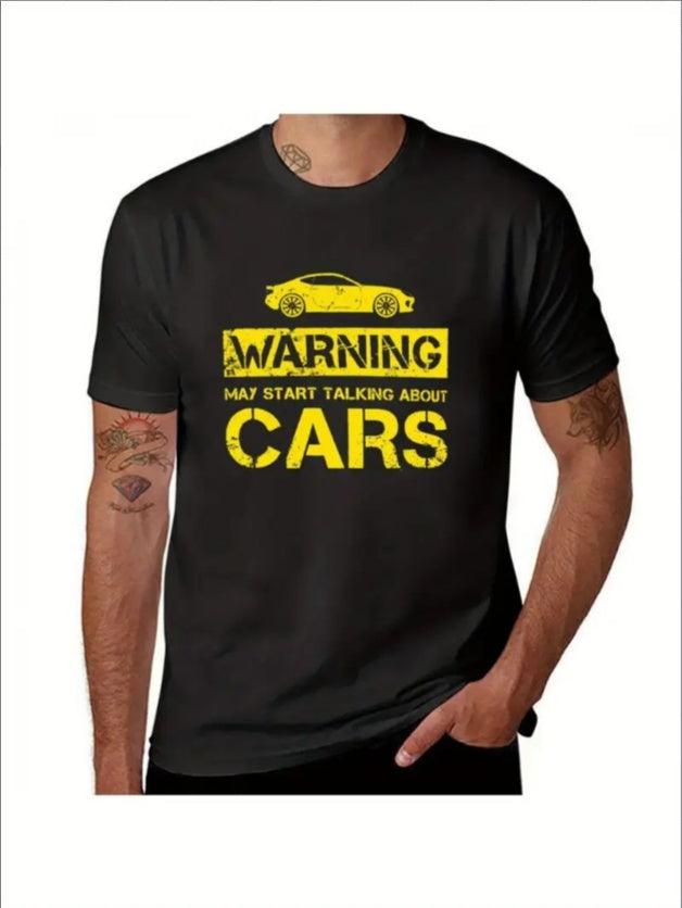 Men's May Start Talking About Cars Shirt