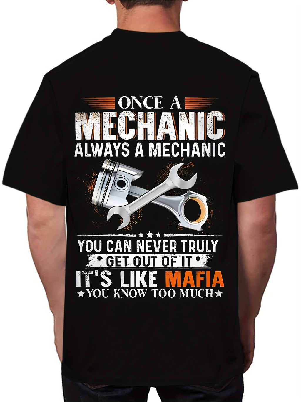 Men's Once A Mechanic Always A Mechanic Shirt