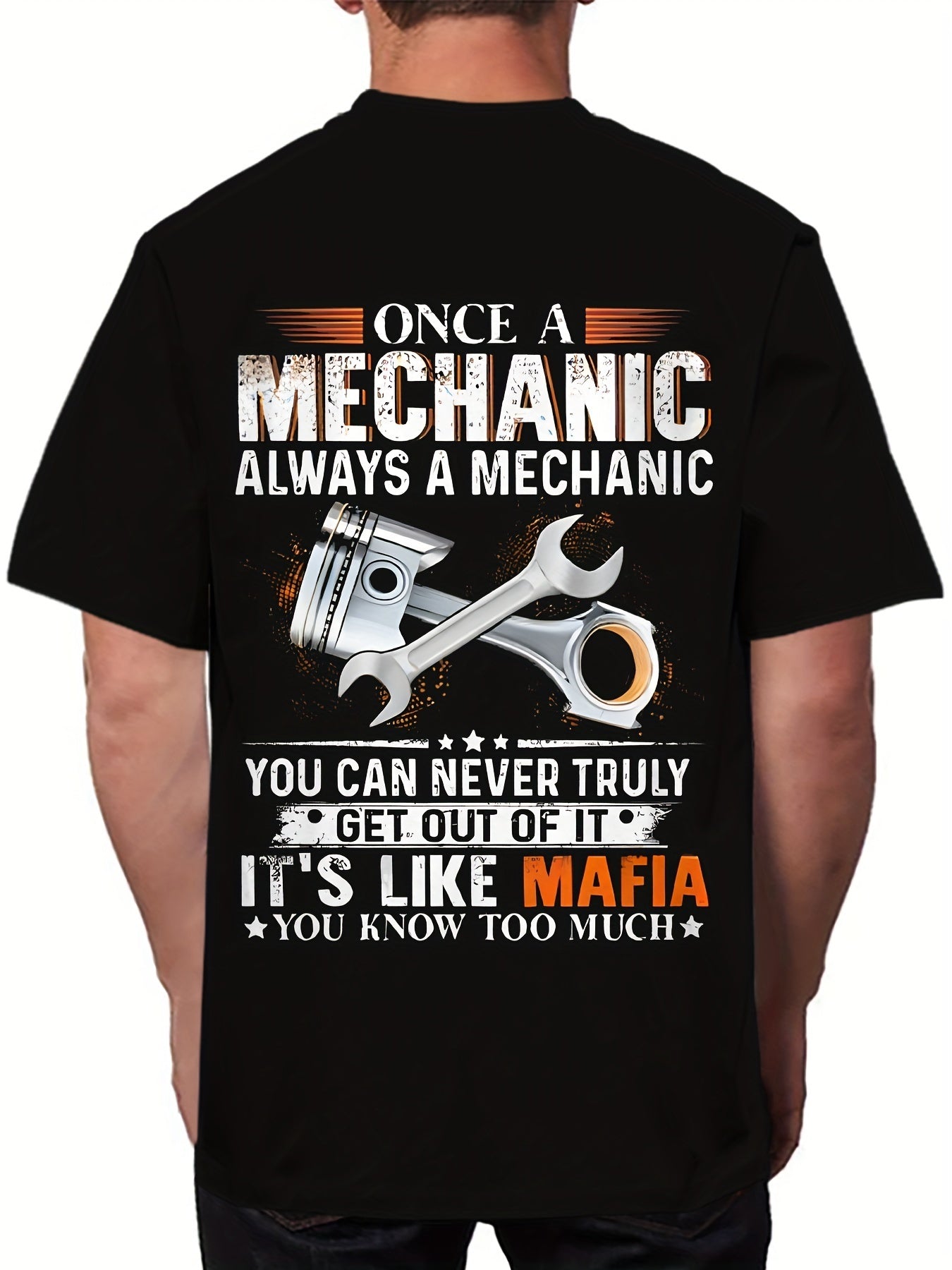 Men's Once A Mechanic Always A Mechanic Shirt
