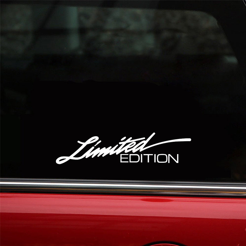 Limited Edition Decal
