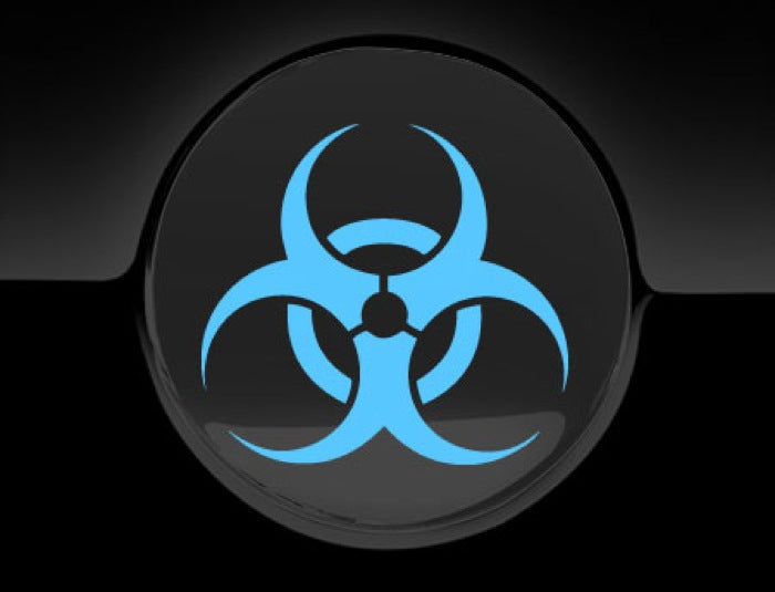 Biohazard Fuel Cap Cover Car Decal