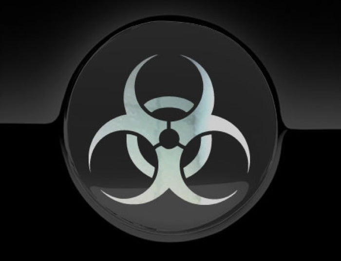 Biohazard Fuel Cap Cover Car Decal